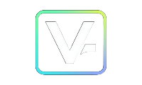 Visa Logo im Neon-Holographie-Rahmen f&uuml;r Casoola Casino Kartenzahlungen