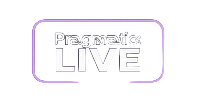 Pragmatic Play Live Provider-Logo im Neon-Holographie-Rahmen f&uuml;r Casoola Casino