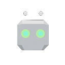 Casoola Casino Logo - Roboter-Maskottchen Caszilla