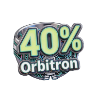 Holographisches 40x Umsatz-Anforderungs-Abzeichen f&uuml;r Casoola Casino Bonus